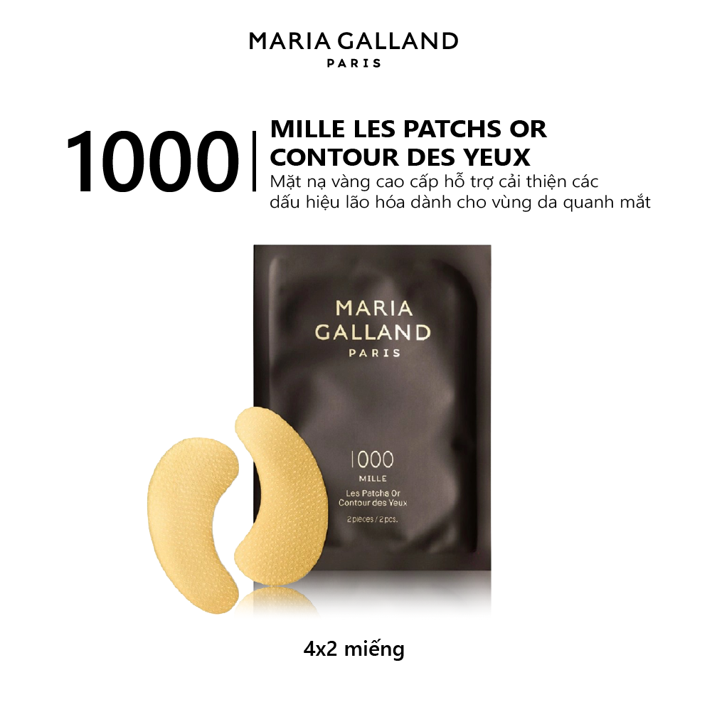 1000 Mille Les Patchs Or Contour Des Yeux